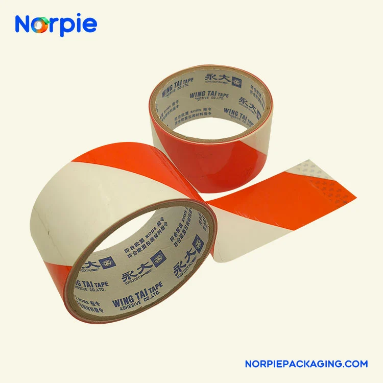 Красно-белая предупреждающая лента